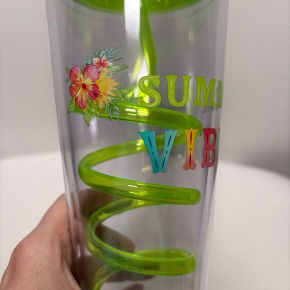 Celebrate IT “Summer Vibes” 24oz. Drinking Tumbler - Picture 2 of 7